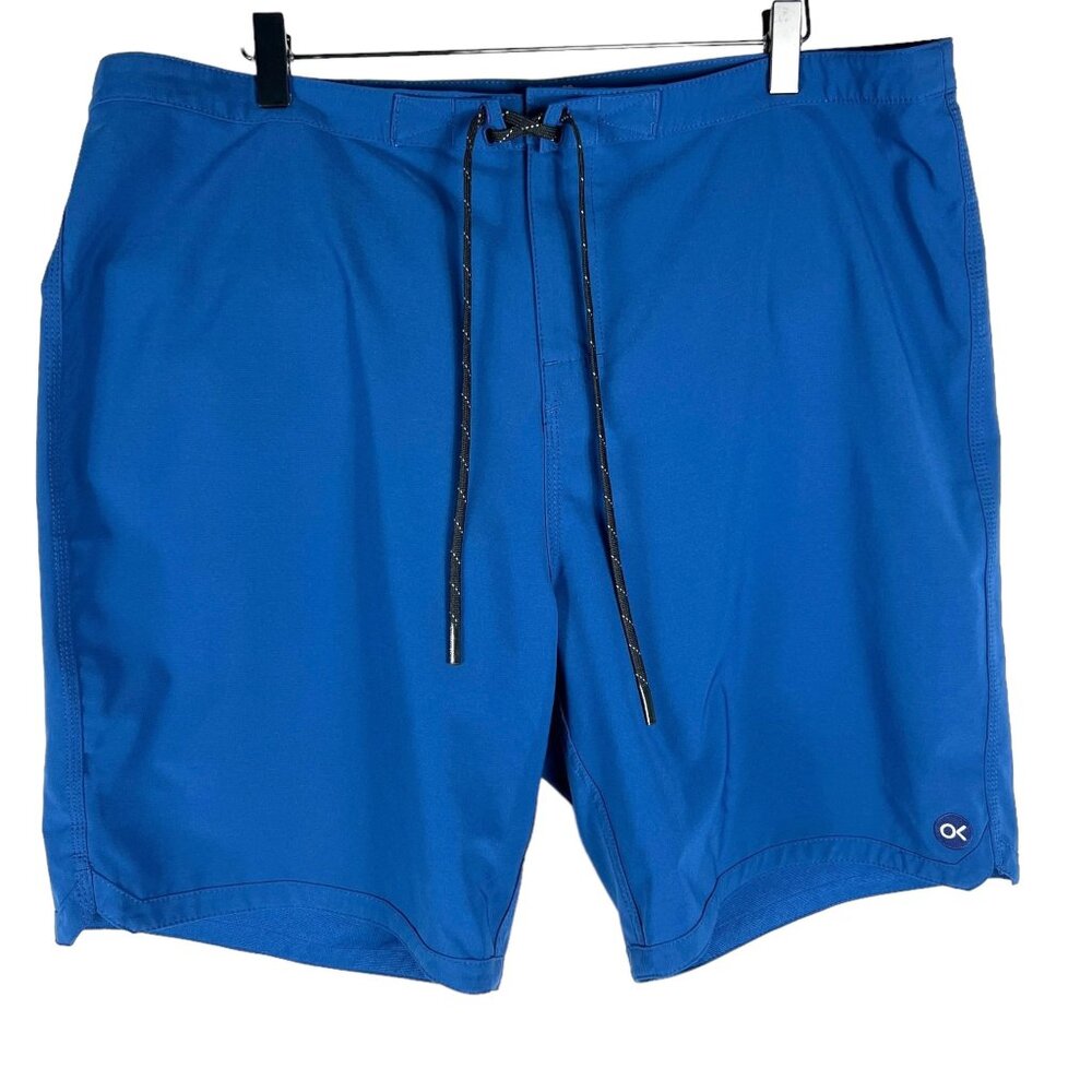 Outerknown Men's Swim Trunks Surf Board 8" Inseam Shorts in Royal Blue Size 38